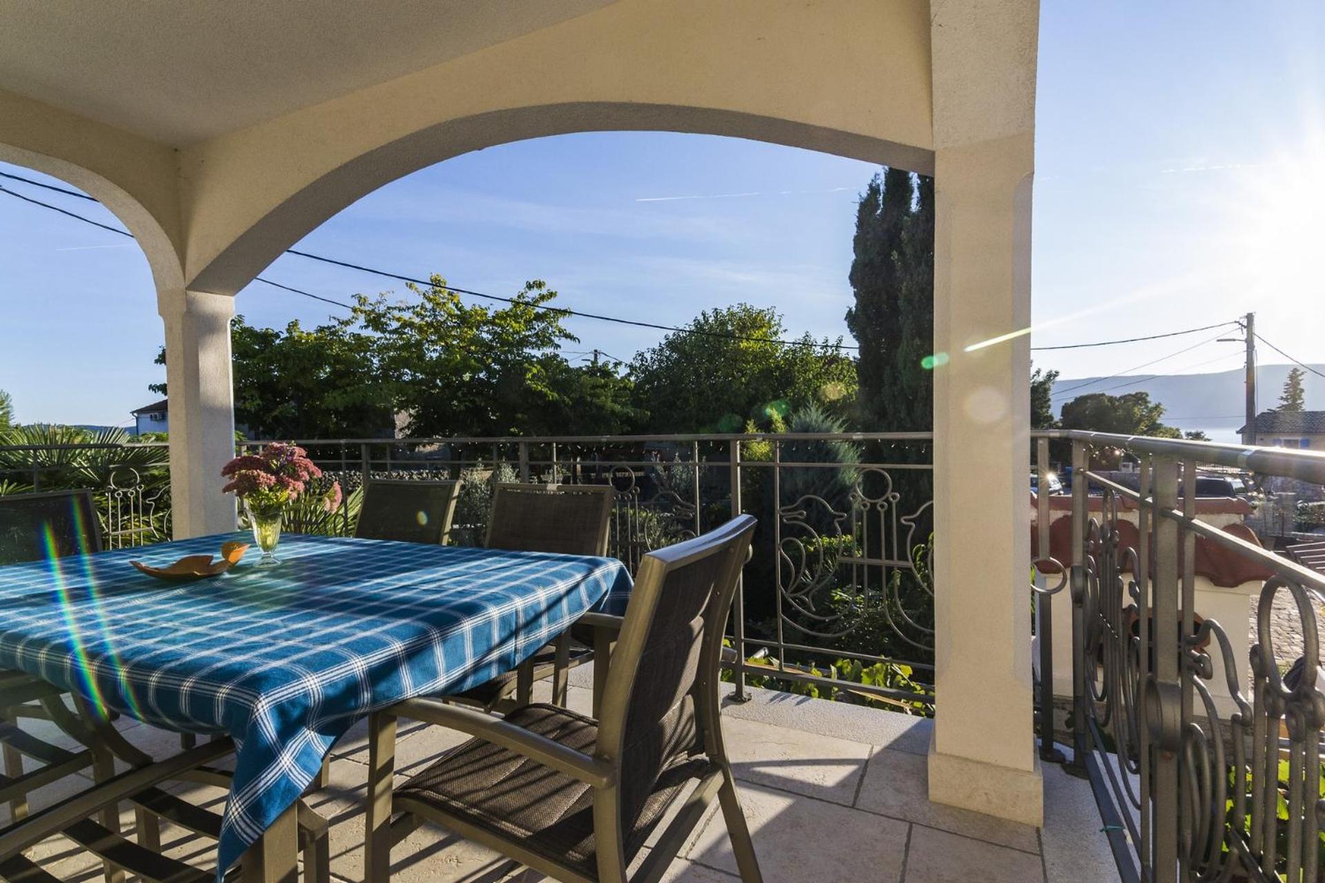 Apartment Villa Marija, Pinezici Крк Экстерьер фото