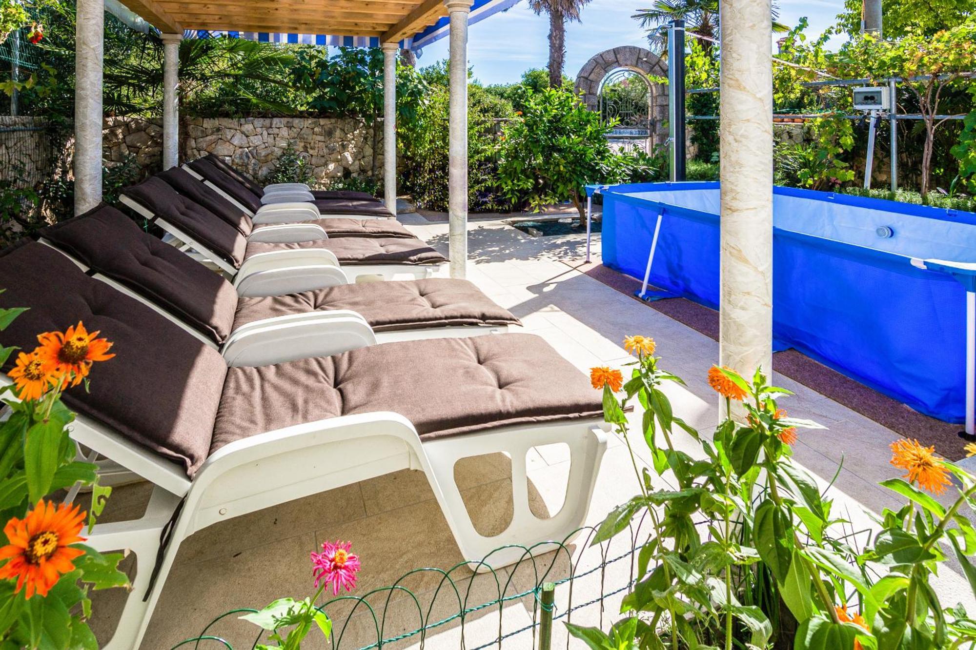 Apartment Villa Marija, Pinezici Крк Экстерьер фото